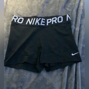 Nike pros, Large, black